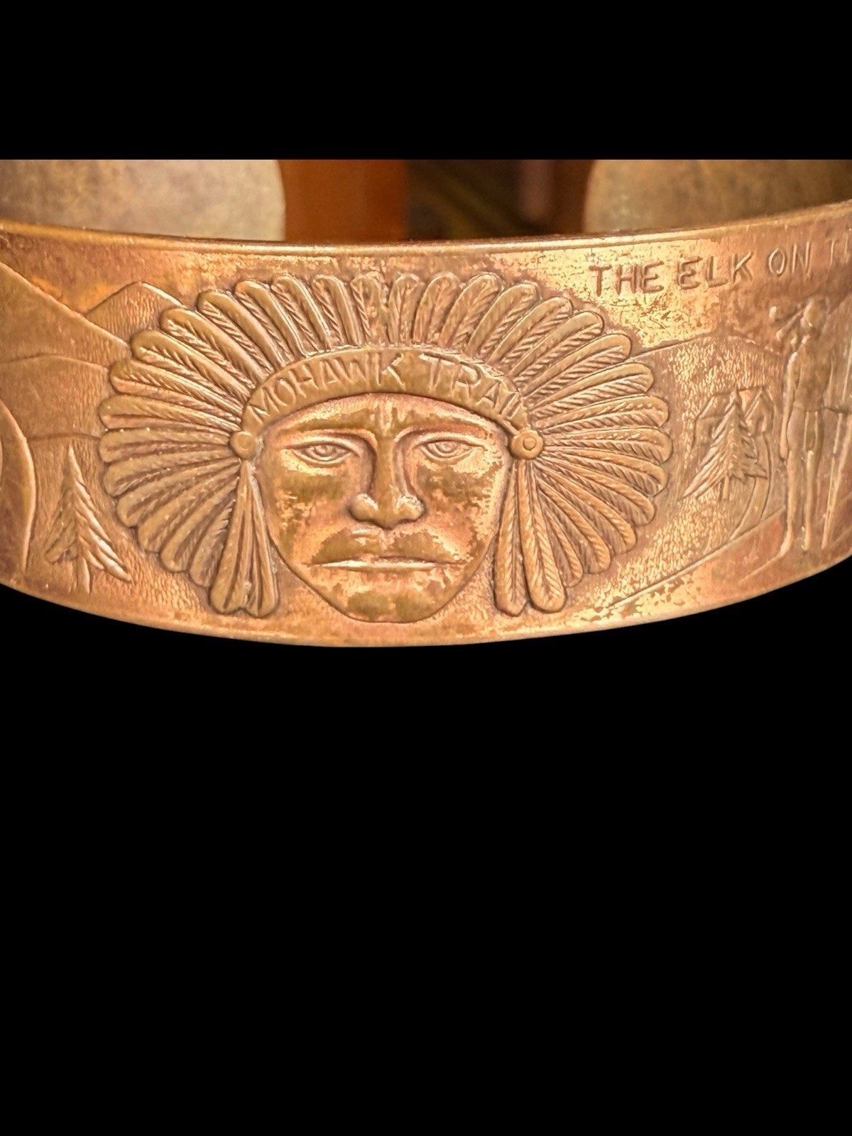 5 Vintage Southwest Copper Cuffs
