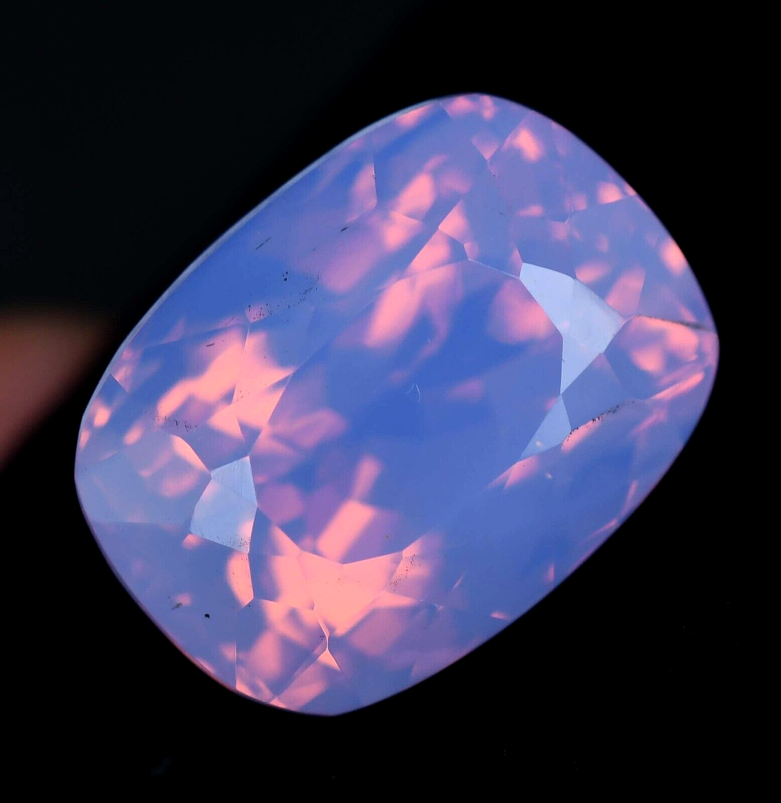 30.85 Ct Natural Purple Pink Welo Opal CERTIFIED Untreated Loose Gemstone