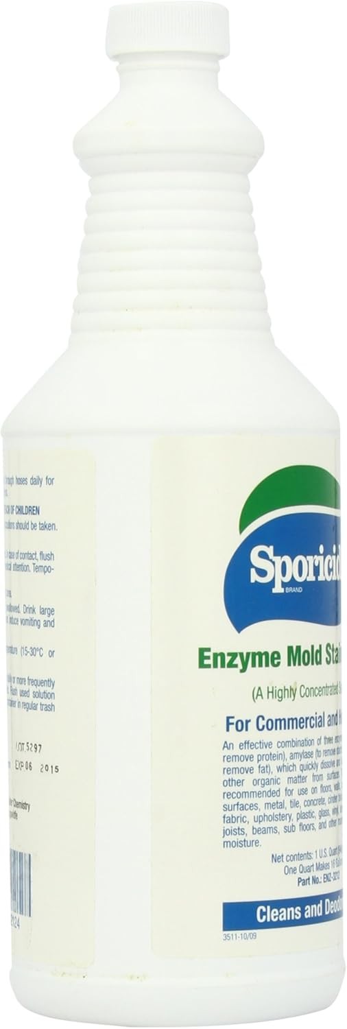 Groom Industries Household Cleaners Sporicidin Enzyme Mold Cleaner…