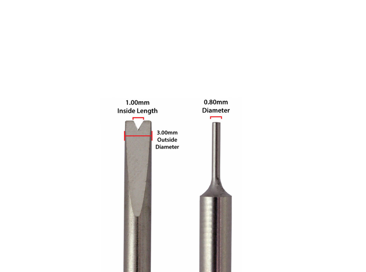 Bergeon 6767-S Spring Bar Tool for Watch Straps, Swiss Made Watch Band Remover