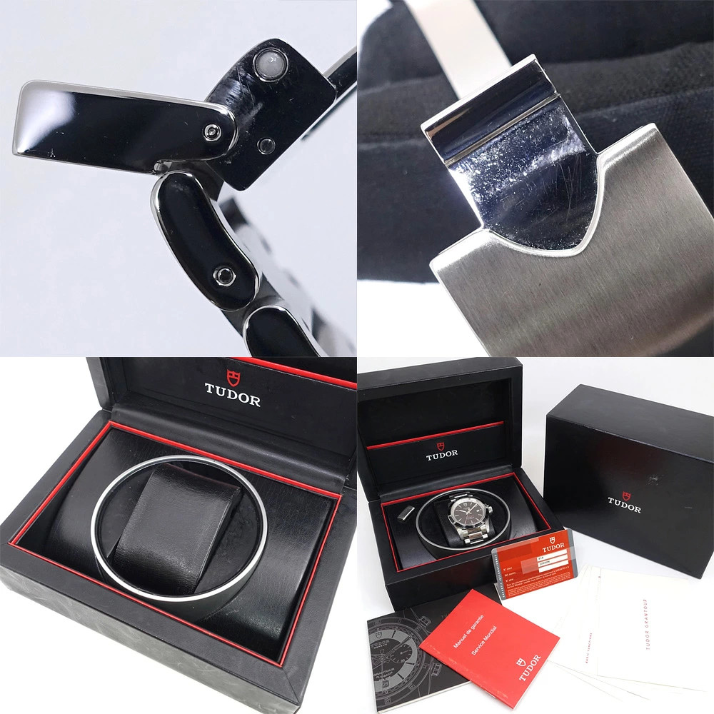 TUDOR Grand Tour Date 20500N Black Automatic Men’s Used Watch #71022