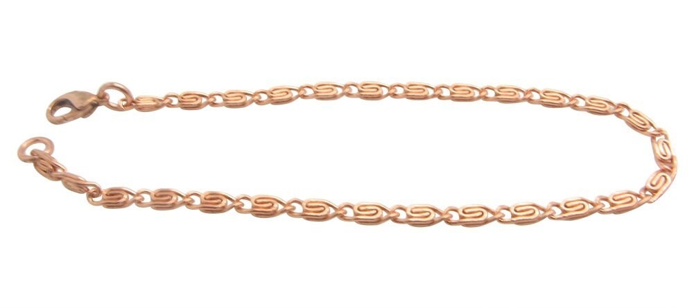 Solid Copper Bracelet CB620G -1/8 of an inch wide – 6 1/2 to 9 inch lengths