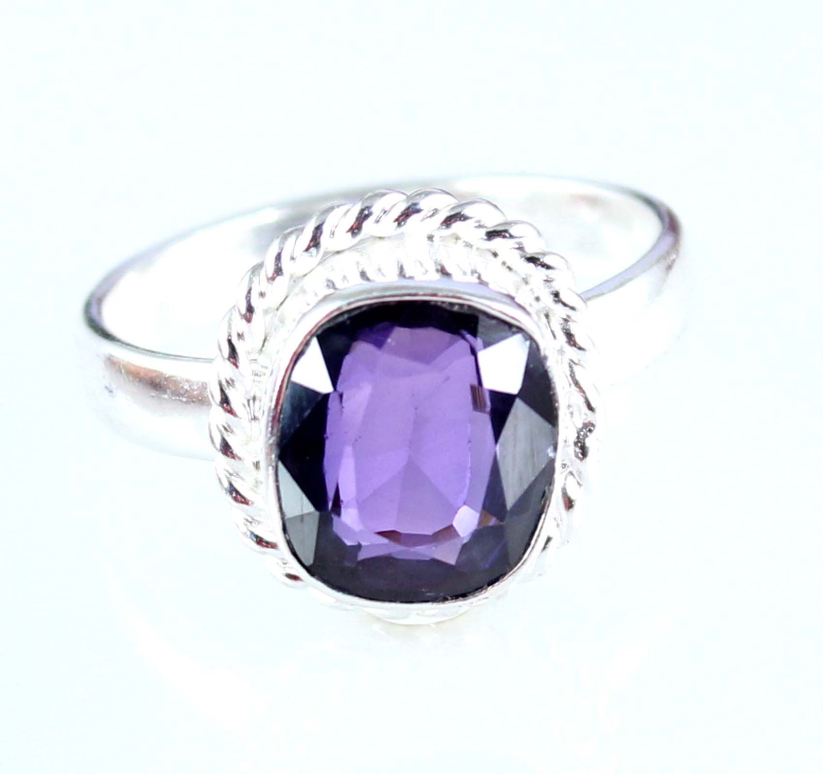 12.25 Ct Natural Boysenberry Sapphire Cushion Gems Certified Ring Memorial Day