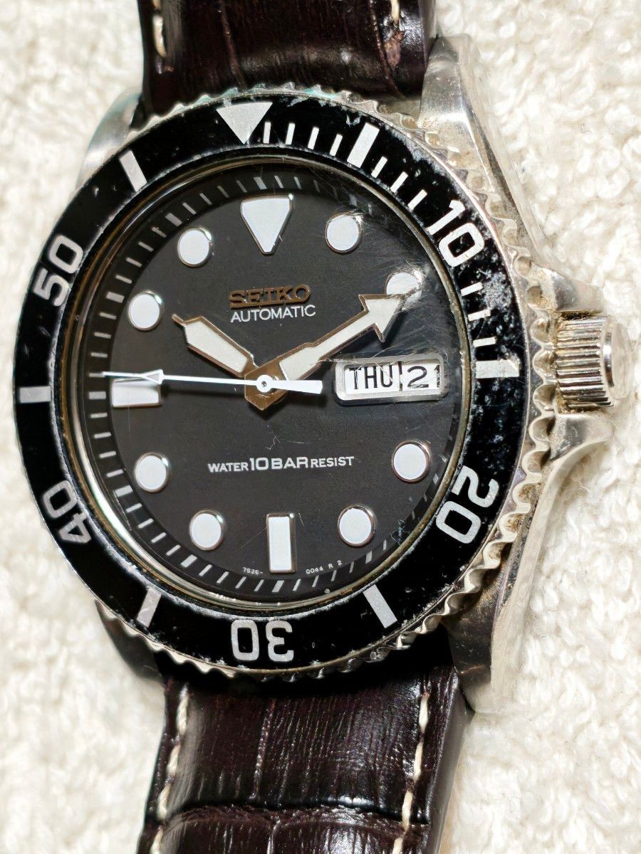 Seiko SKX031 Submariner 7S26-0040 Automatic Diver Black Dial Men’s Watch Japan