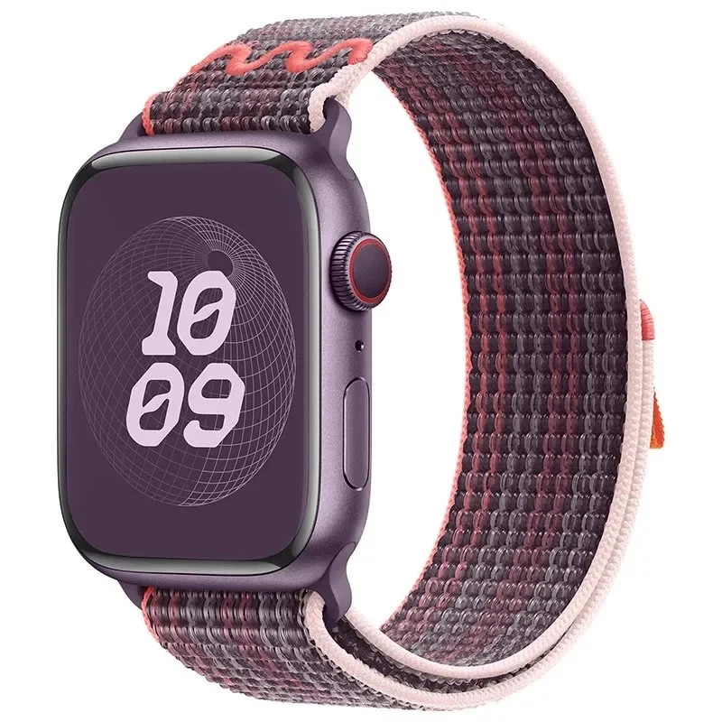 Nylon Classic Sport Loop bracelet correa Apple watch series 9 8 7 5 4 3 Ultra SE