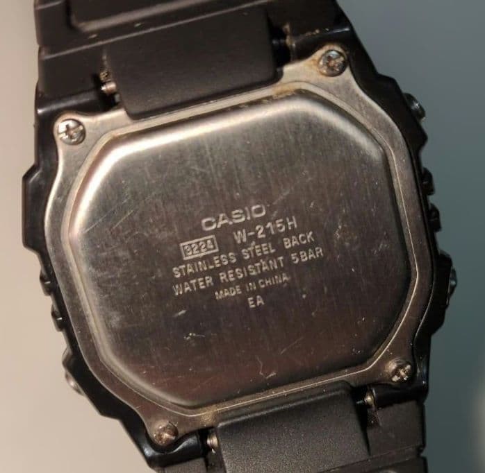 CASIO and other brands digital watches, set of 4. 〔NEW〕