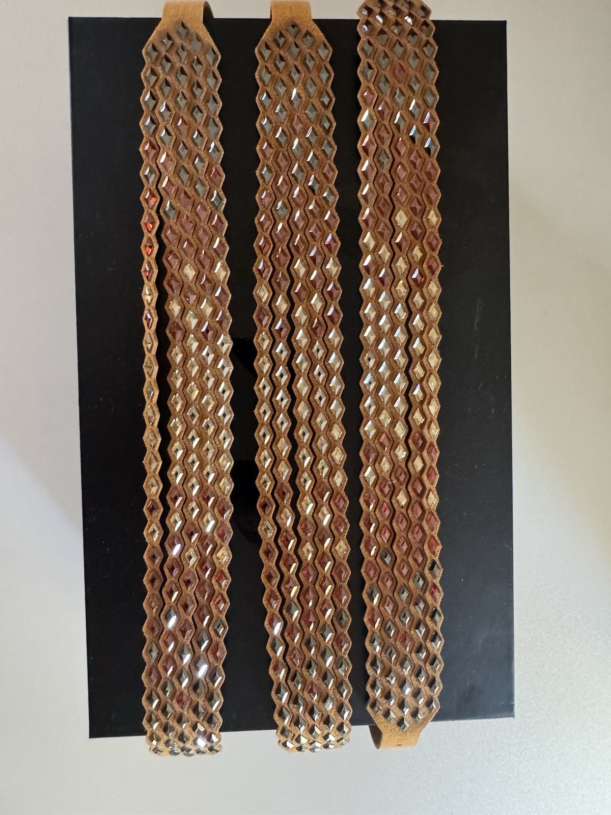 Authentic Swarovski Power Collection Camel & Multicolor Crystal Bracelet 5572734