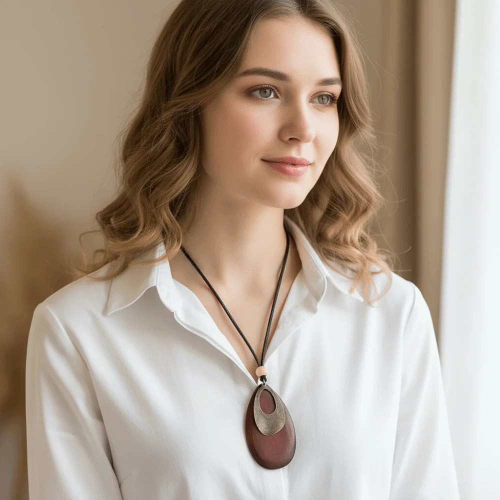 Vintage Boho Sweater Chain Ethnic Long Clothing Pendant Pendant Daily Wear