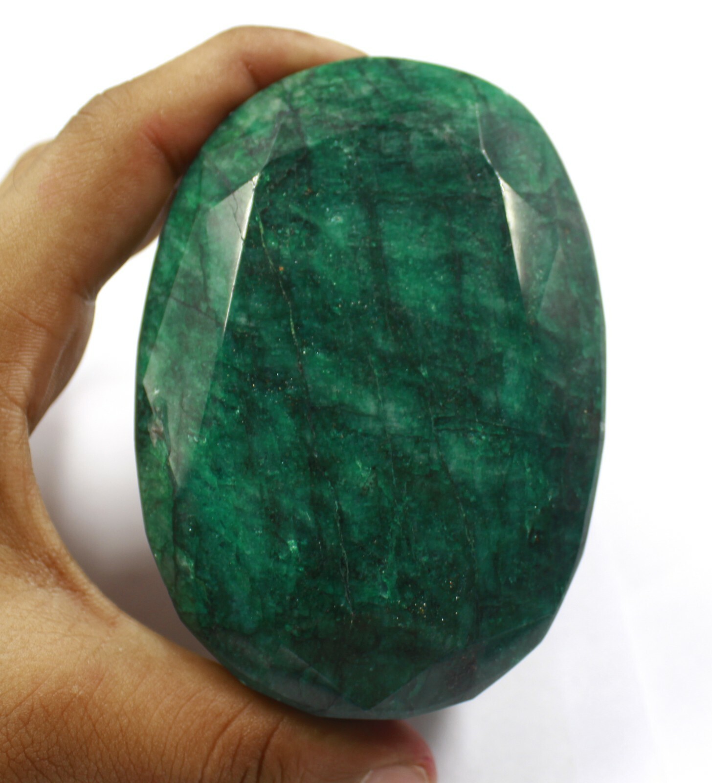 Earth Mined Healing Green Emerald 1000 Ct Certified Natural Gemstone VR826