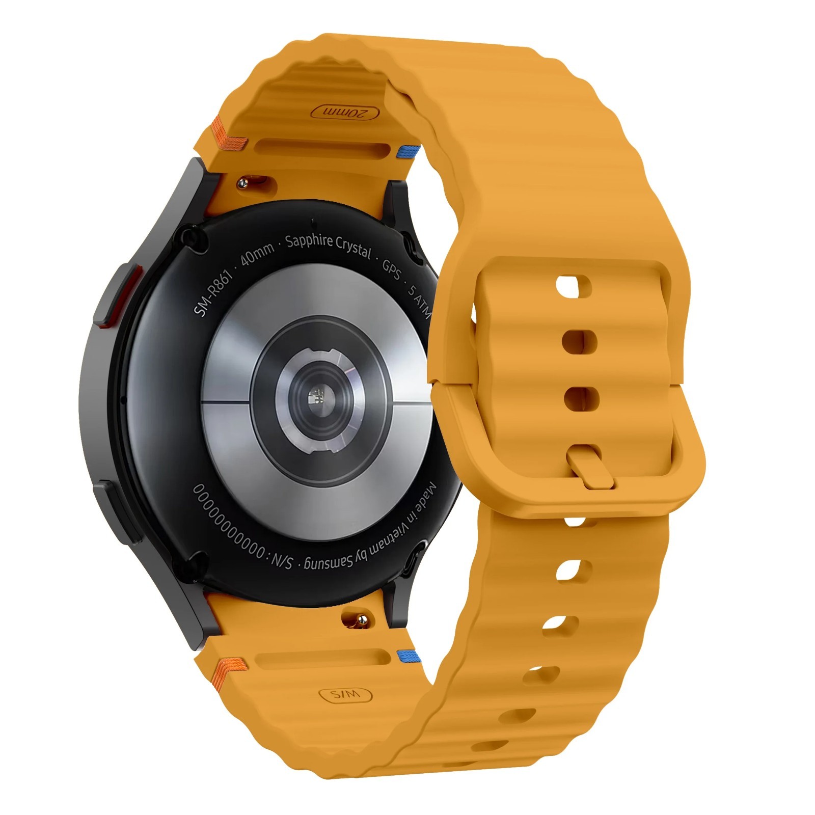 Strap For Samsung Galaxy Watch 7/6/5/4/FE 40/44/47mm Silicone Sport Watch Band