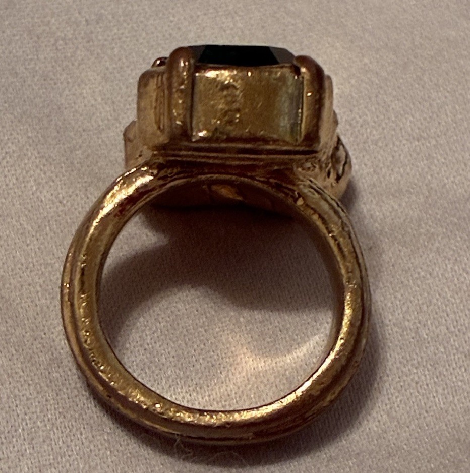 Vintage Yves Saint Laurent Arty Ring FREE SHIPPING
