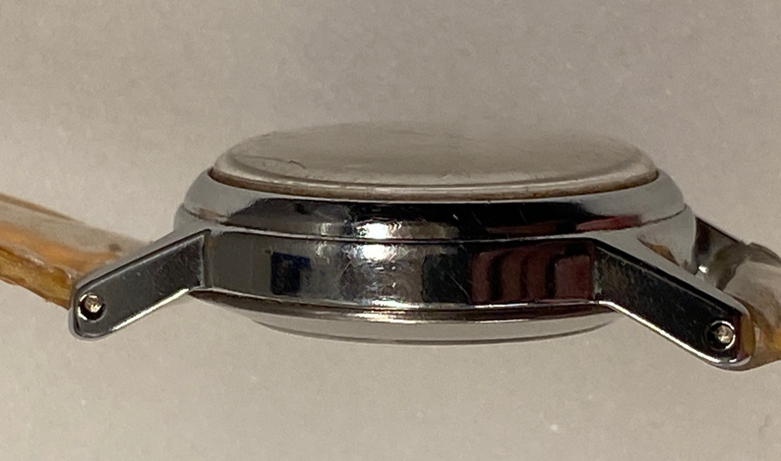 Vintage Ingersoll Mickey Mouse Mechanical Wind Up Watch Runs Great