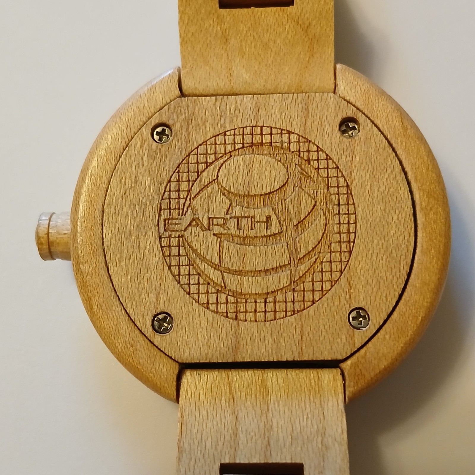 Earth Khaki Wood Casual Eco-Friendly Women’s Boho Watch Multi-Color Dial