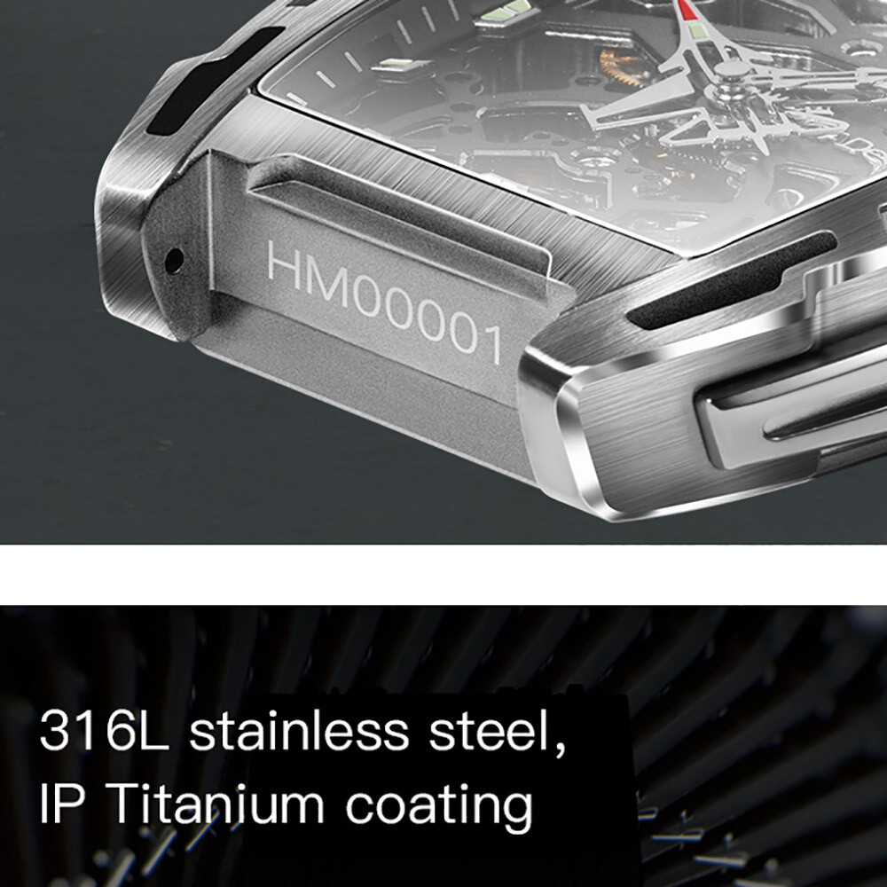 CIGA Design Z Series Aircraft Automatic Skeletonized Black Sapphire Men’s Watch