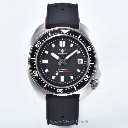 Tandorio 44mm Men’s Automatic Mechanical 200M Dive Watch Miyota 8215 PT5000