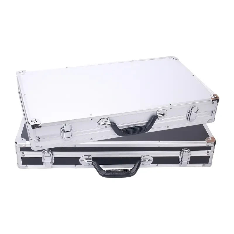 35 Slots Aluminum Watch Display Case Lockable Watch Jewelry Storage Showing Box