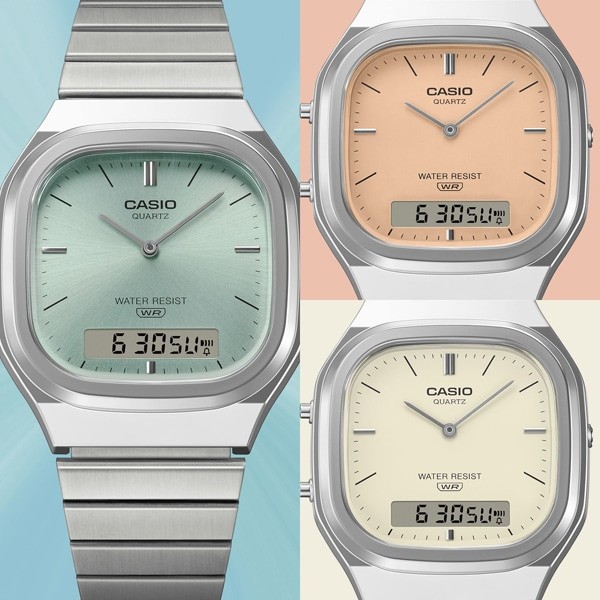 AQ-240E-7A2JF CASIO CLASSIC Unisex Watch Retro modern style