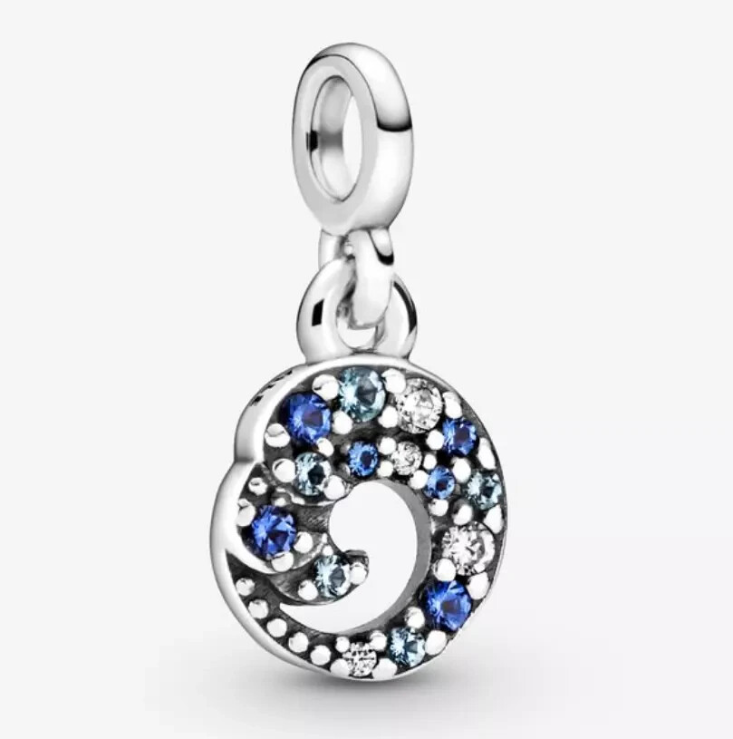 Pandora Me Collection My Blue Ocean Mini Dangle Micro Charm 799010C01