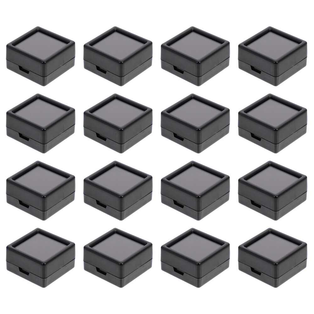 24 Pcs Jewelry Box Display Case with Lid Gemstone Container Boxes Organizer