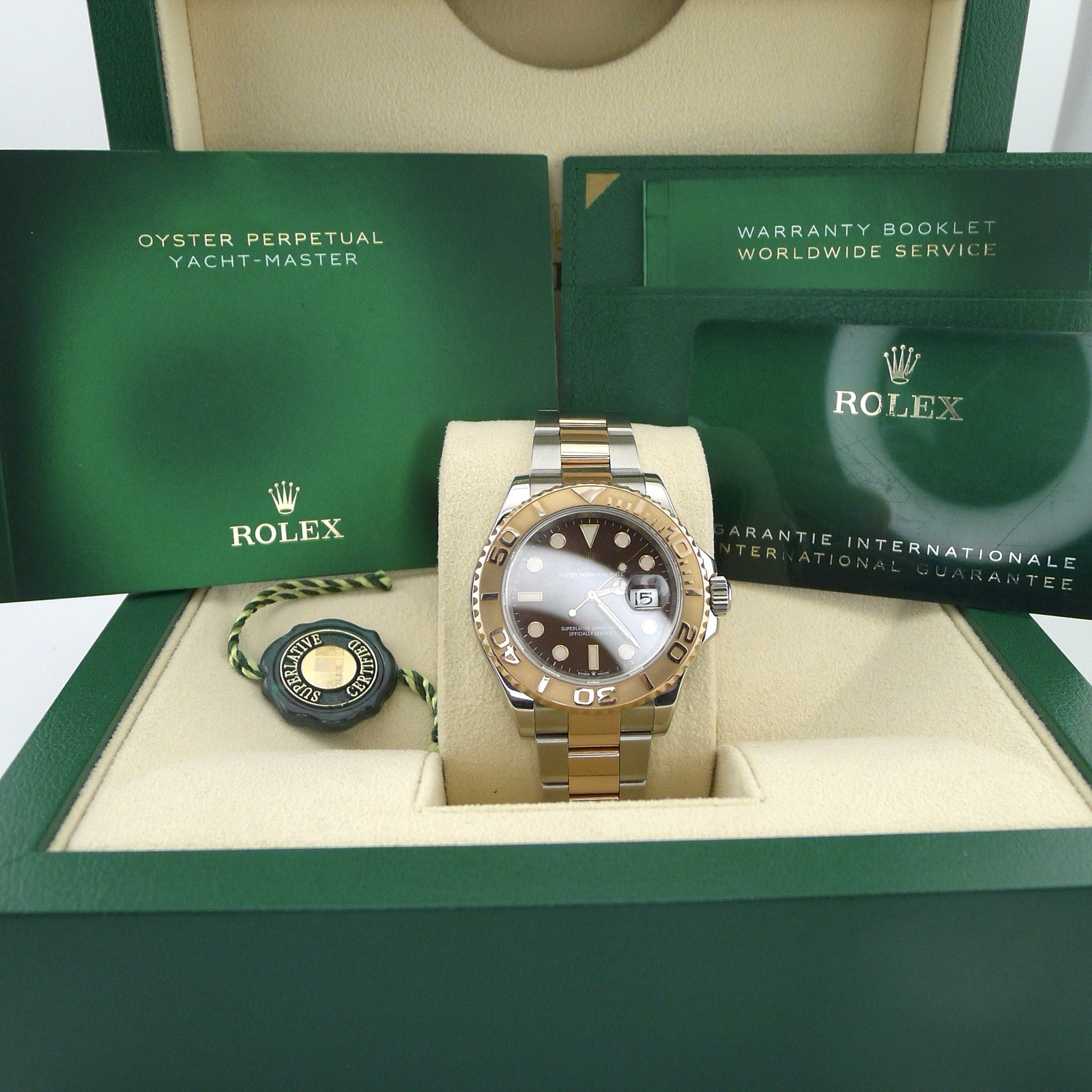 2020 Rolex Yacht-Master 126621 18k Rose Gold With Chocolate Dial