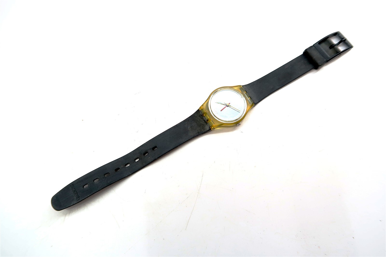 Swatch Watch Ladies LITTLE SNOWWHITE LK116 Vintage 1988 NEW BATTERY / WORKS