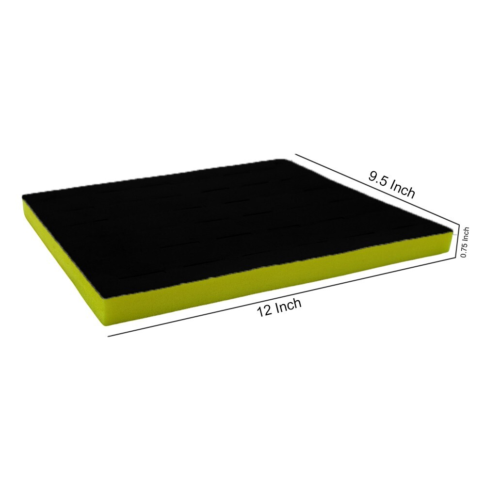 36 slot Velvet Ring insert Tray Foam for Jewelry Display Black & White 2 Designs