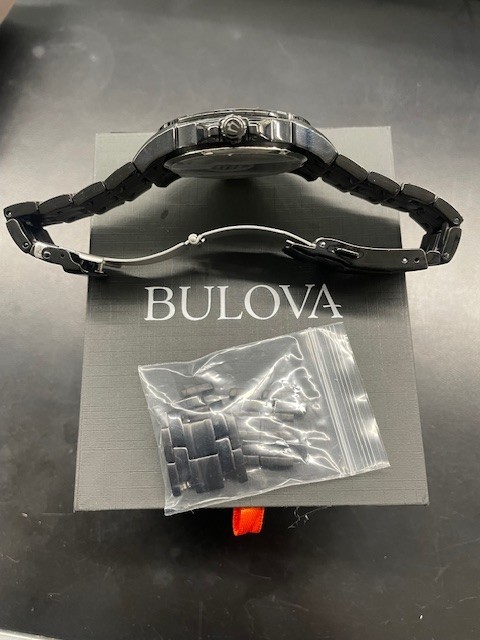 Bulova 98C121 Multifunction Classic Men’s Watch – Black