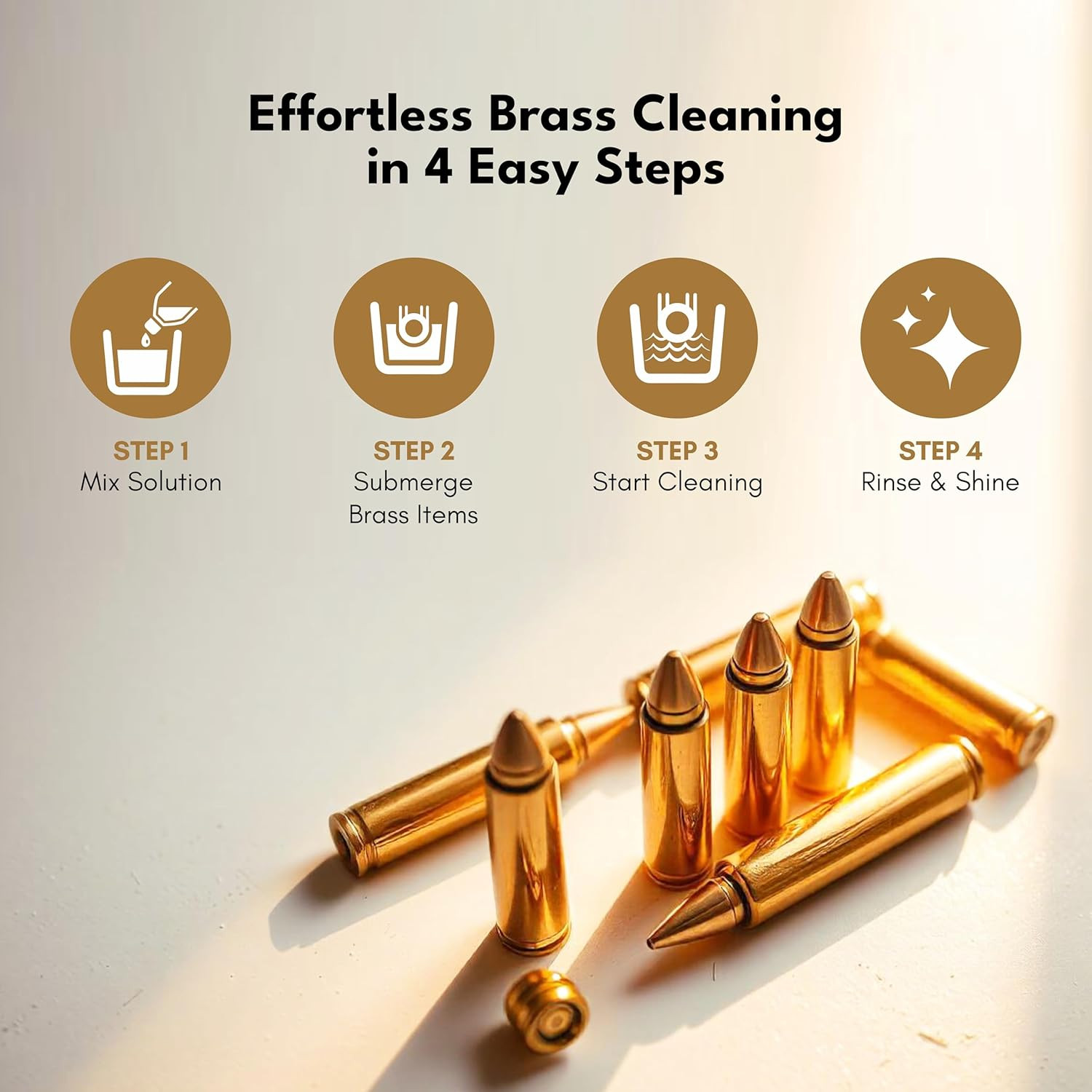 CSBC001 Ultrasonic Brass Cleaning Solution Super Concentrate 1Qt Bottle Industri