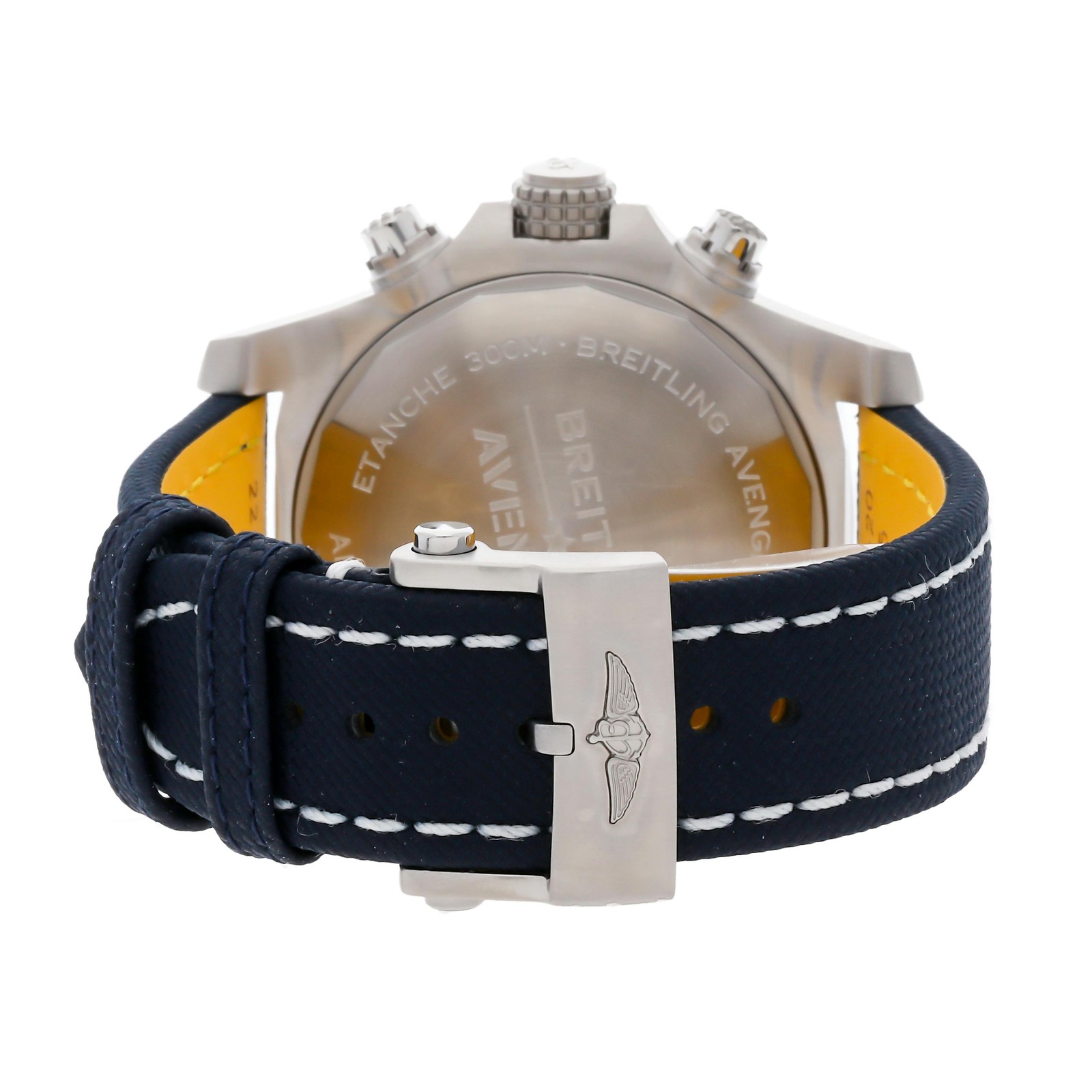 Breitling Avenger Automatic Chronograph Steel Auto 45mm Blue Strap A13317101C1X2