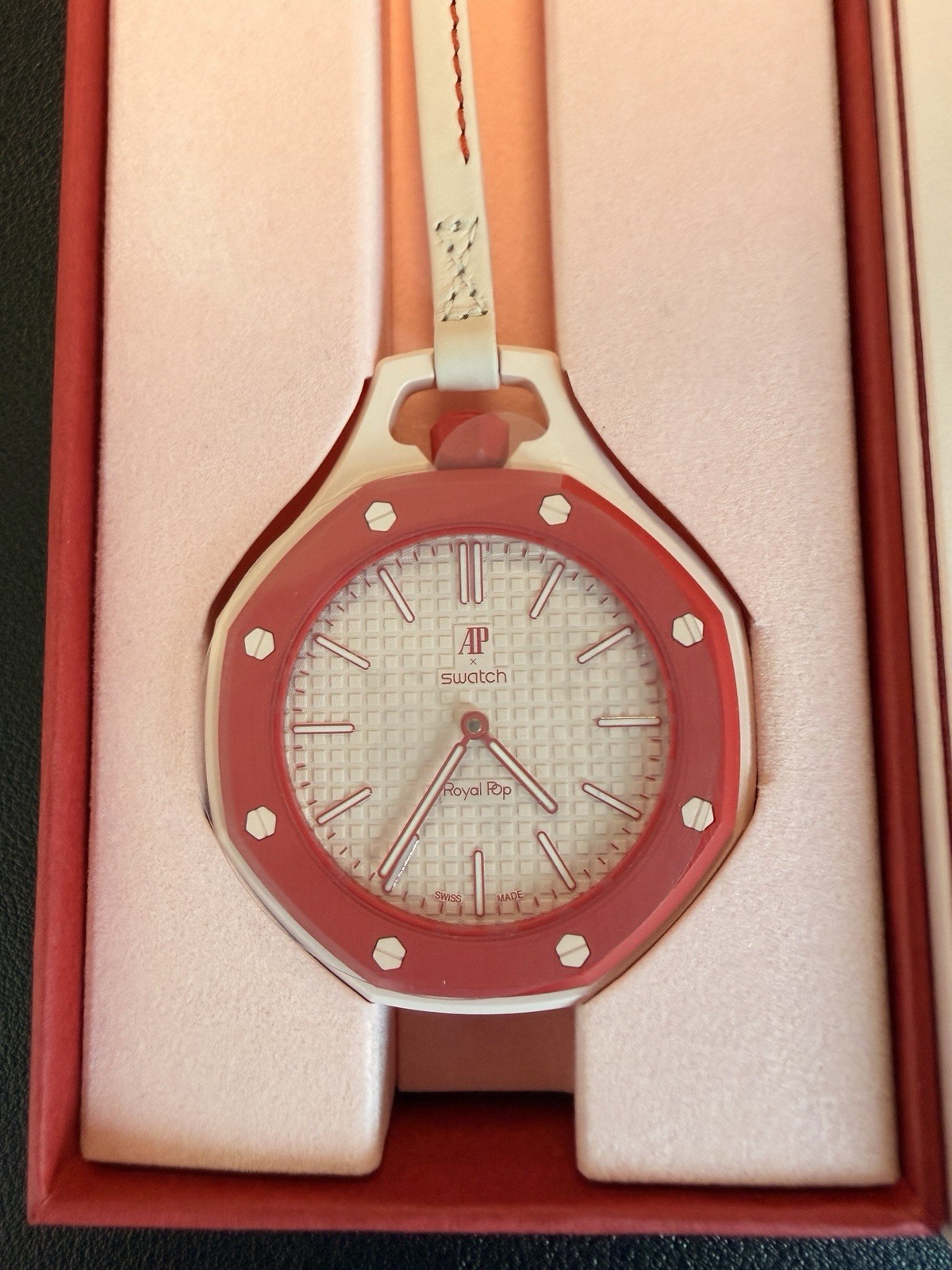 Audemars Piguet x Swatch OTTO ROSSO AP Royal Pop Limited Edition Receipt & Docs