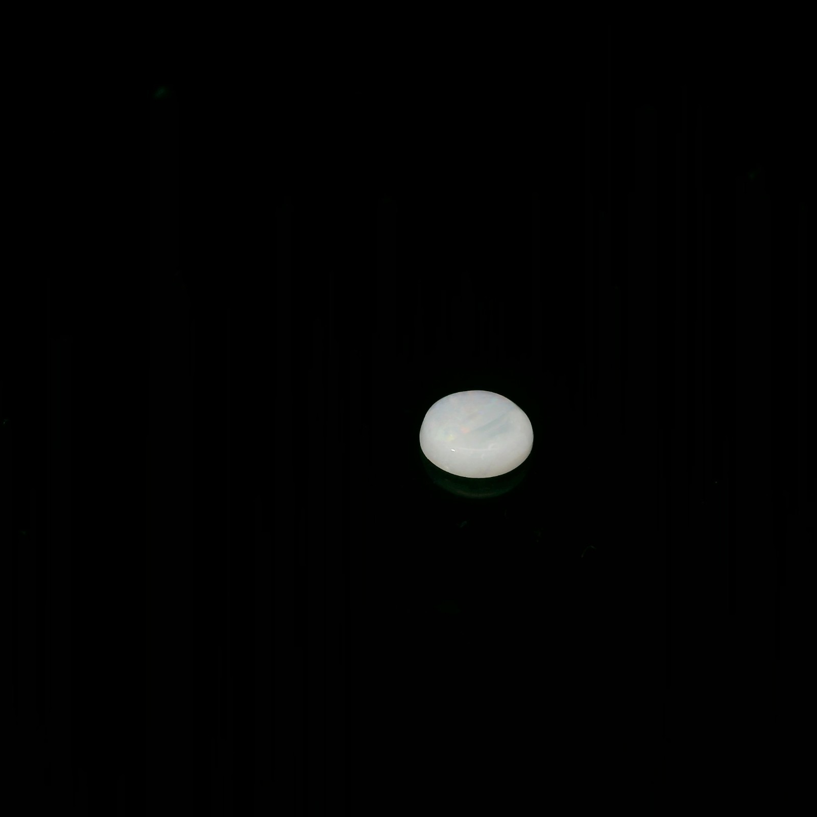 0.57ct Round Shape Genuine Natural Ethiopian Cabochon Opal 6 x 6 mm