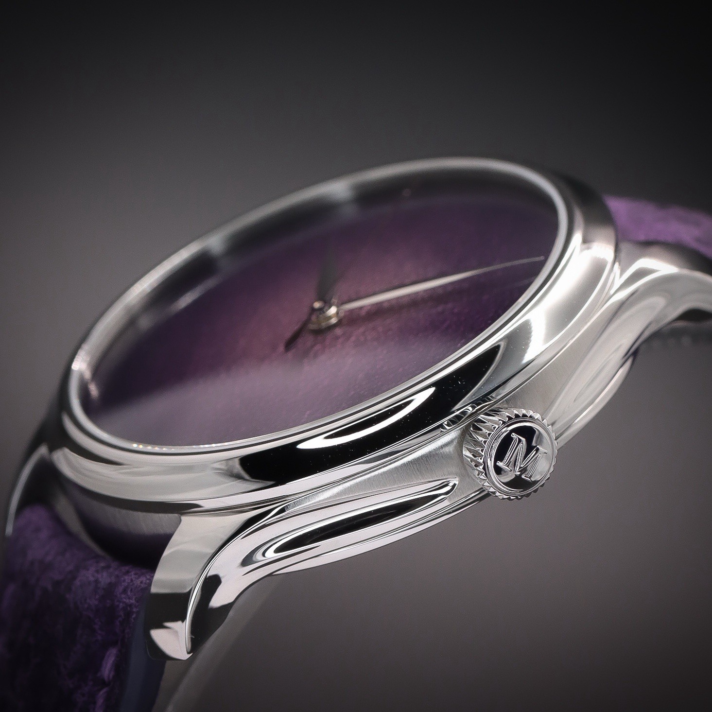 H Moser & Cie Endeavour Centre Seconds UNWORN 5/26 Concept Purple Full Set