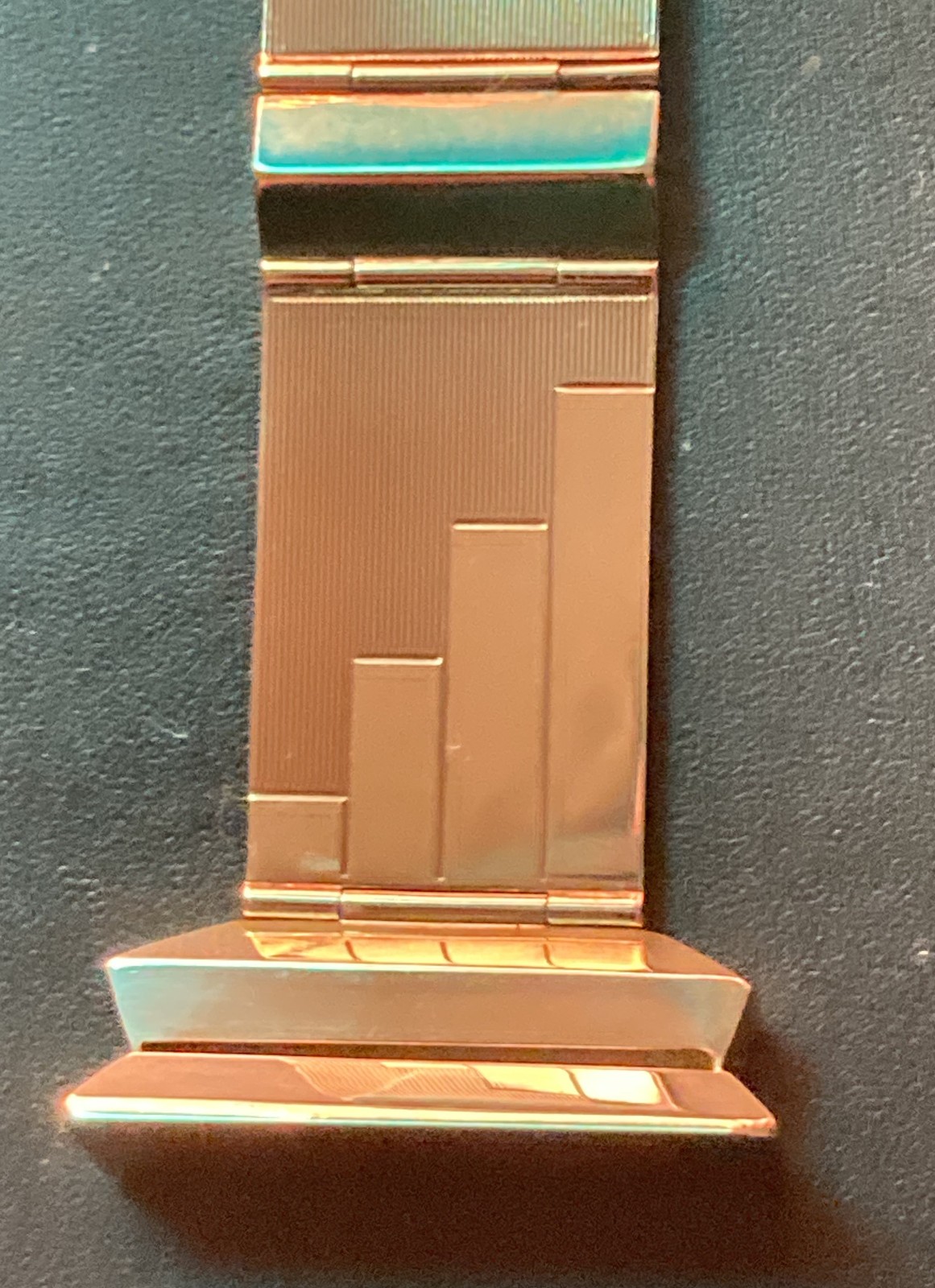 ANTIQUE 1920’s 22K/885 SOLID GOLD ART DECO WATCH FOB – 17.5g