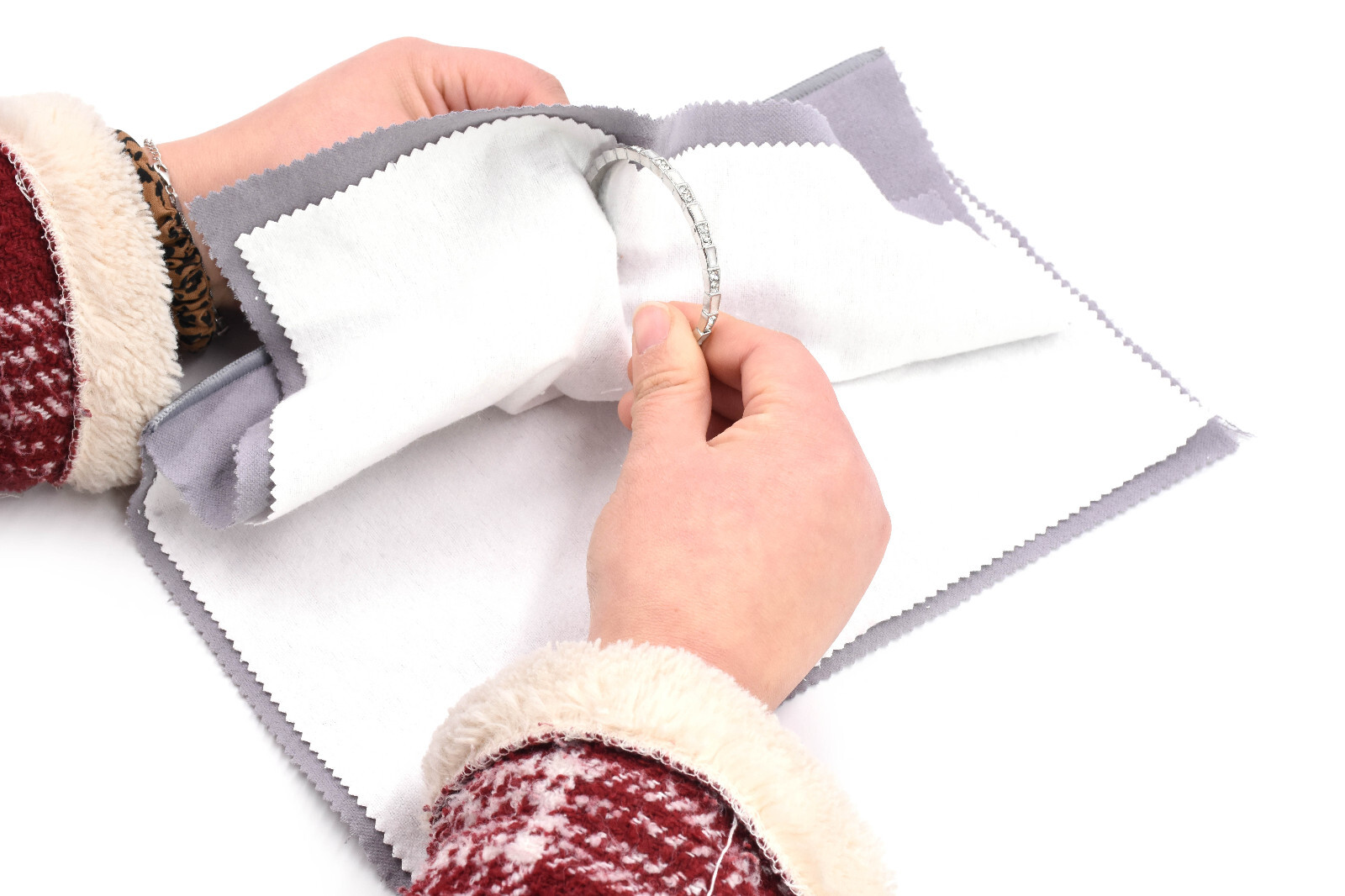 Polishing Cloth Cleaning Jewelry Gold Silver XL Size 14 x 11 inch Cotton Jargod