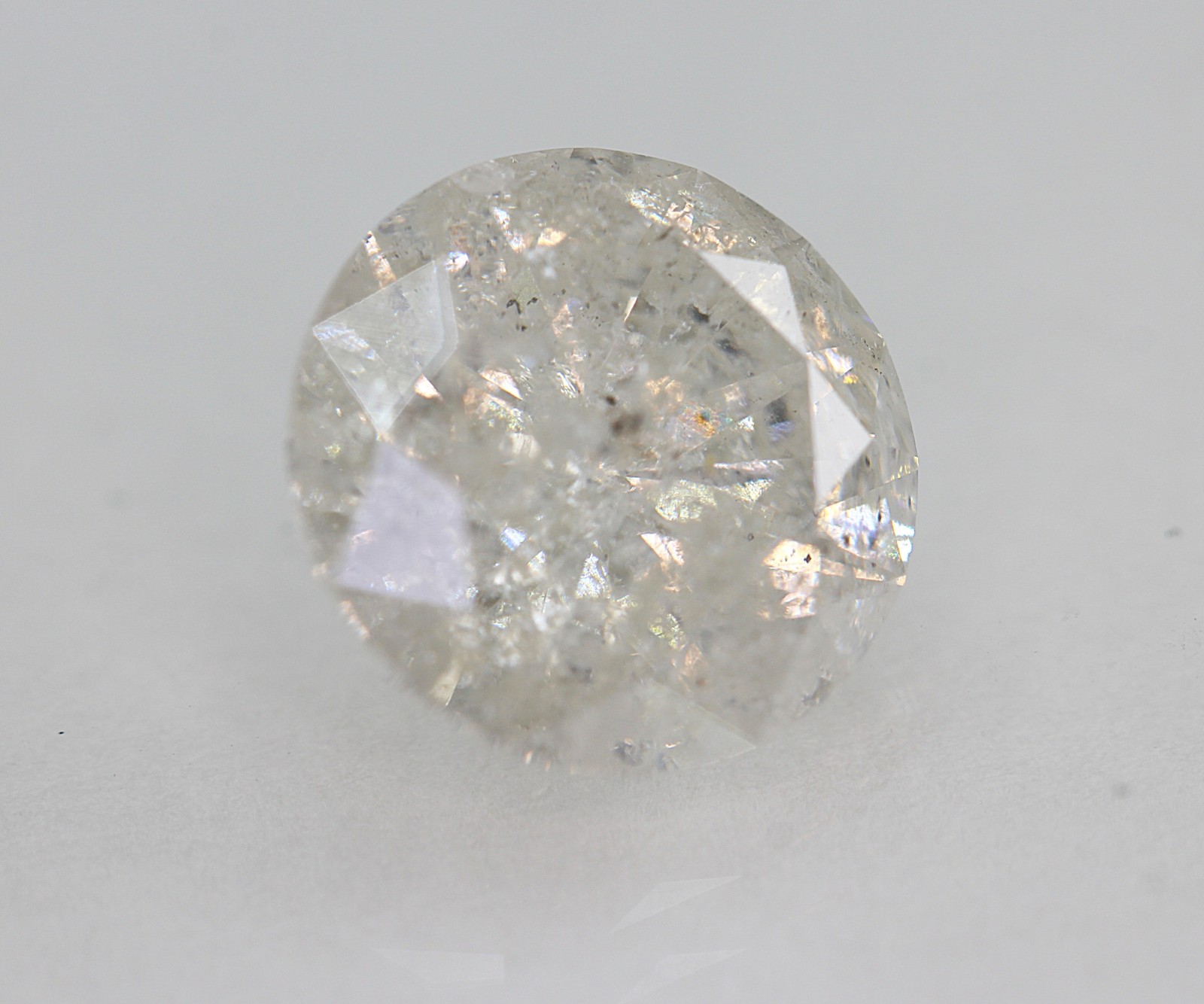 Certified 3.17 Carat G Color Round Brilliant Natural MINED Loose Diamond 9.36mm