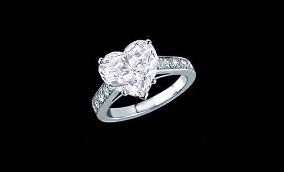 Sterling Silver 925 Plated Women’s CZ HEART Eternity Wedding Band Ring