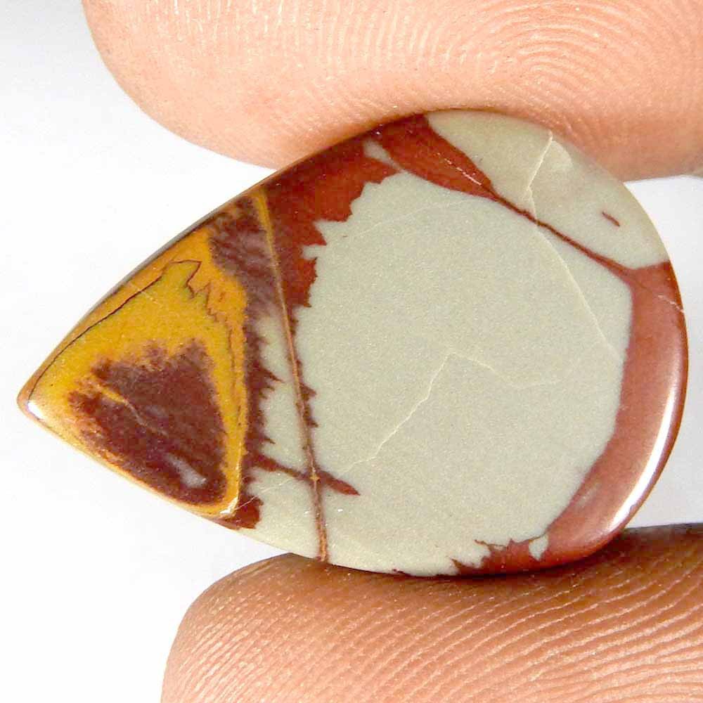20.50 Cts Natural Noreena Jasper Pear Cabochon 25x17x6 Loose Gemstone