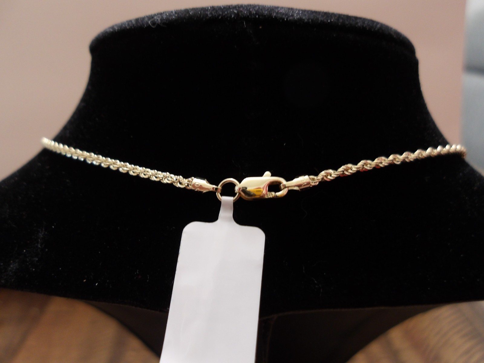 NWT 10K YELLOW GOLD ROPE CHAIN