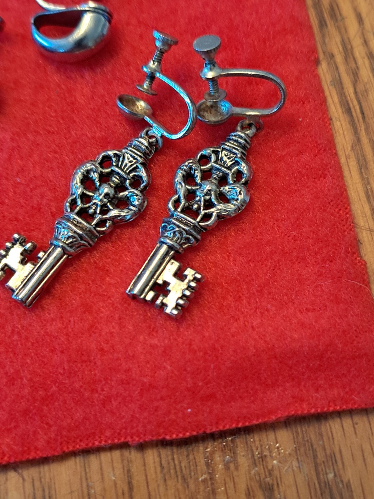 Earrings Vintage Silver Tone Costume Design Several Styles a Lot of 15 Pair