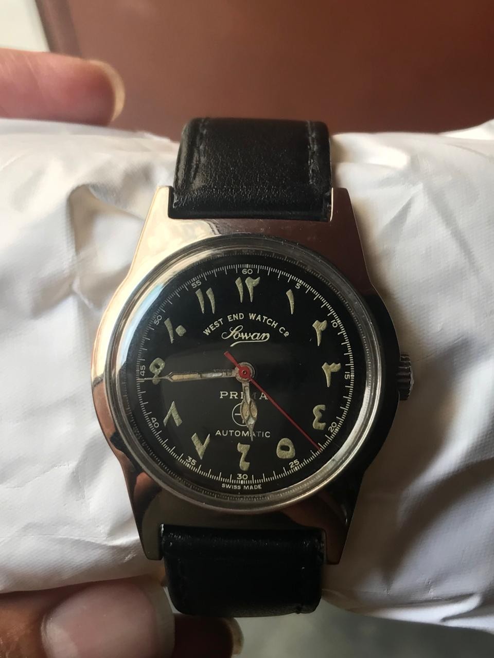 WEST END WATCH CO. SOWAR PRIMA AUTOMATIC K.4289 SWISS MEN’S FULL WORKING VINTAGE