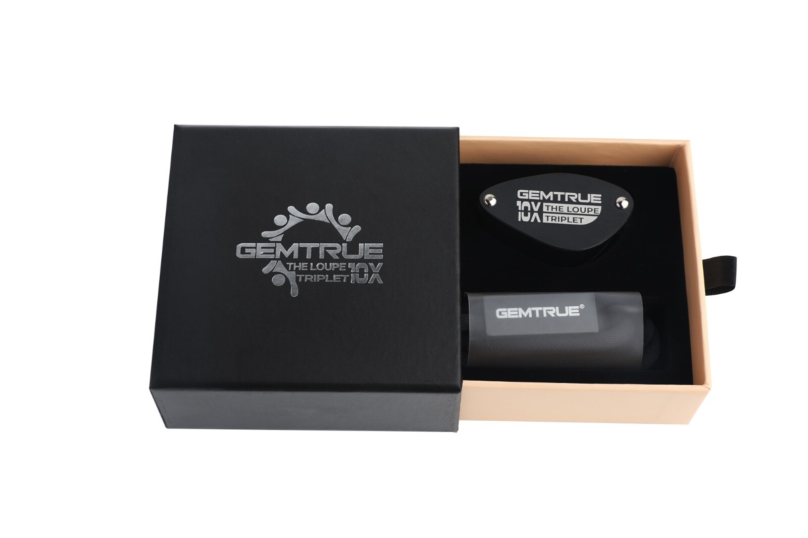 The GemTrue Jewelry Loupes – 10X Triplet Diamond Details Inspecting Magnifier