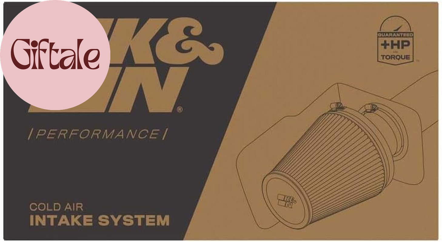 Cold Air Intake System: High-Flow Air-Filter, Increase Performance & Horsepower: