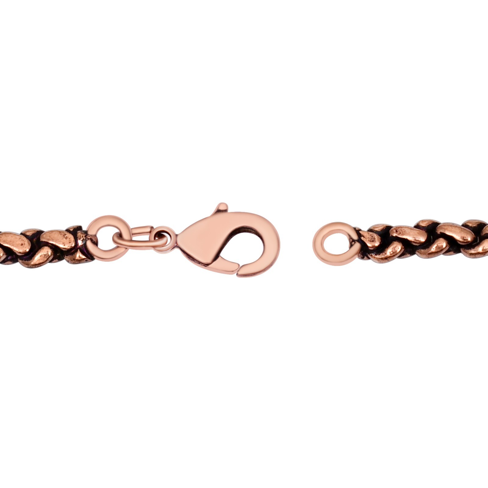 Pure Copper Rope Chain 100% Oxidized Handmade Necklace Gift For Jewelry RJ-018