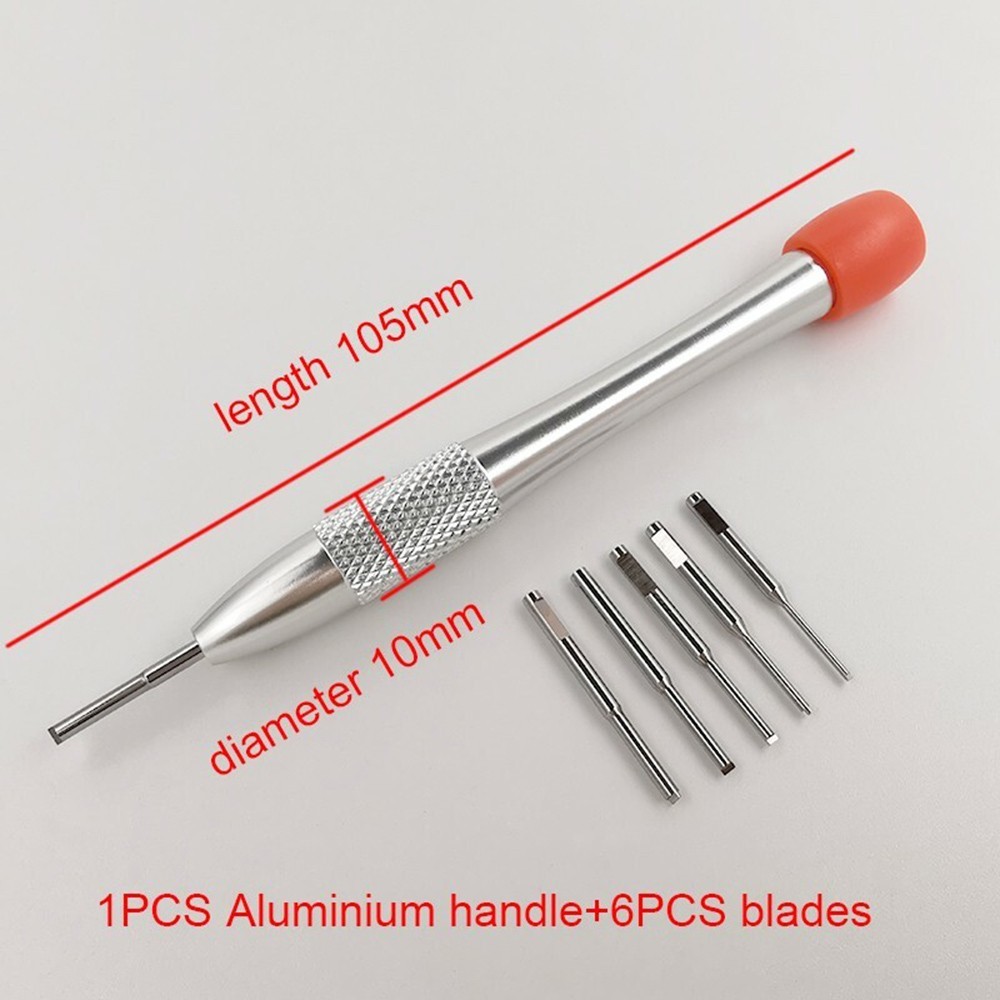 T-Blade Screwdriver Set For Rolex Watch Bracelet 0.8/1.0/ 1.2/ 1.4/1.6/1.8mm USA