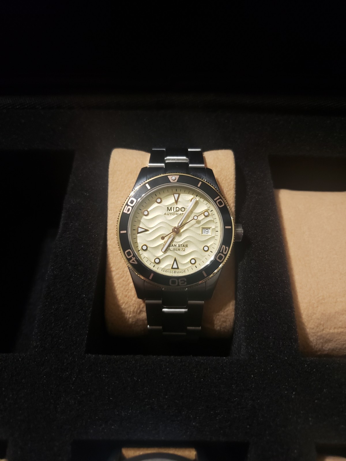 Mido Ocean Star 39mm Automatic Champagne Dial Watch M026.907.21.021.00 + B&P