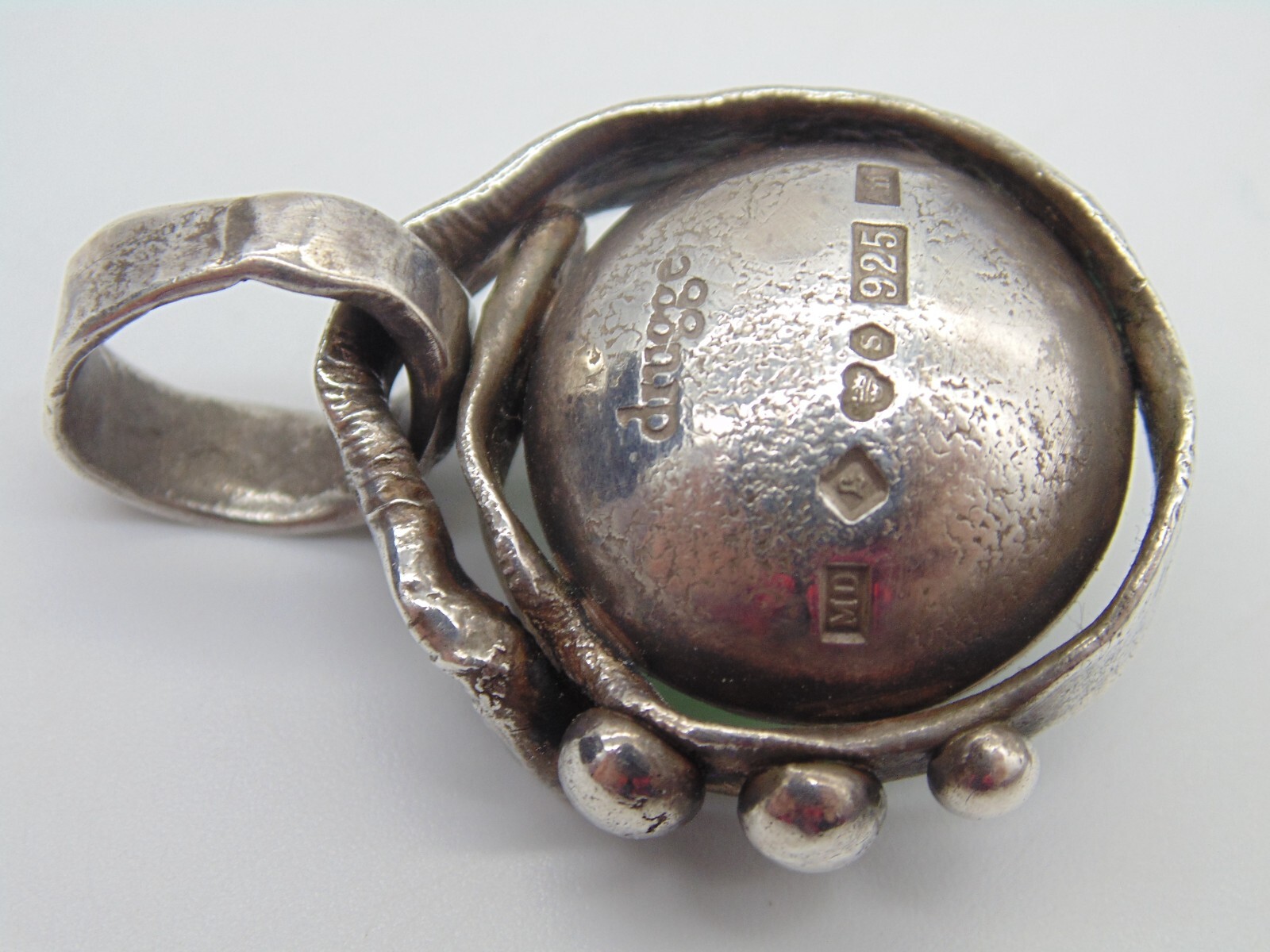 Ljungby SWEDEN ~ Maria DRUGGE Silversmith 925 Sterling NECKLACE PENDANT & COLLAR