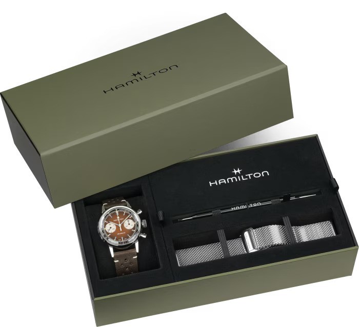 HAMILTON American Classic Intra-matic Chronograph H Bracelet Bundle Mech 40mm