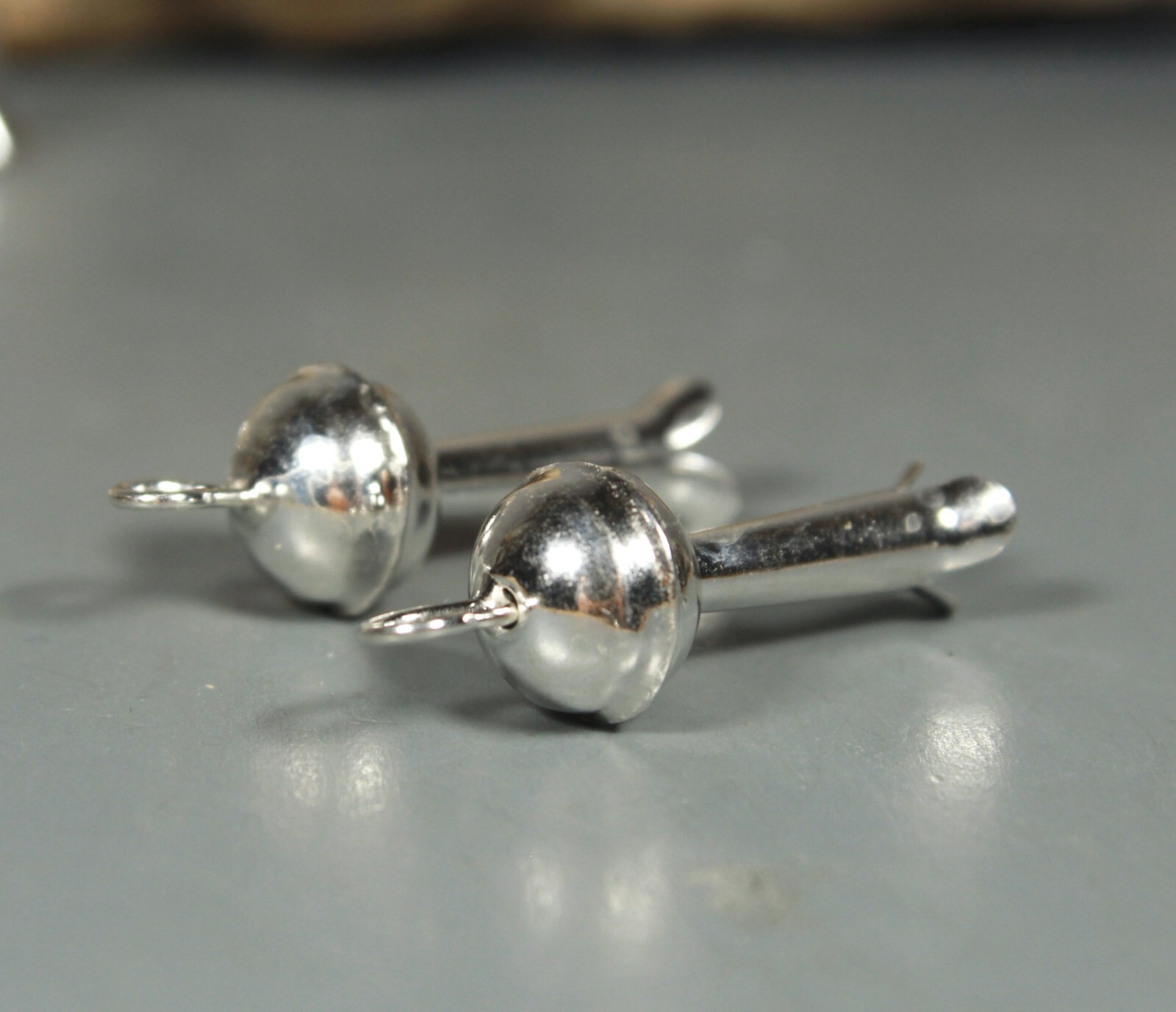 Squash Blossom Bench Beads Sterling Silver