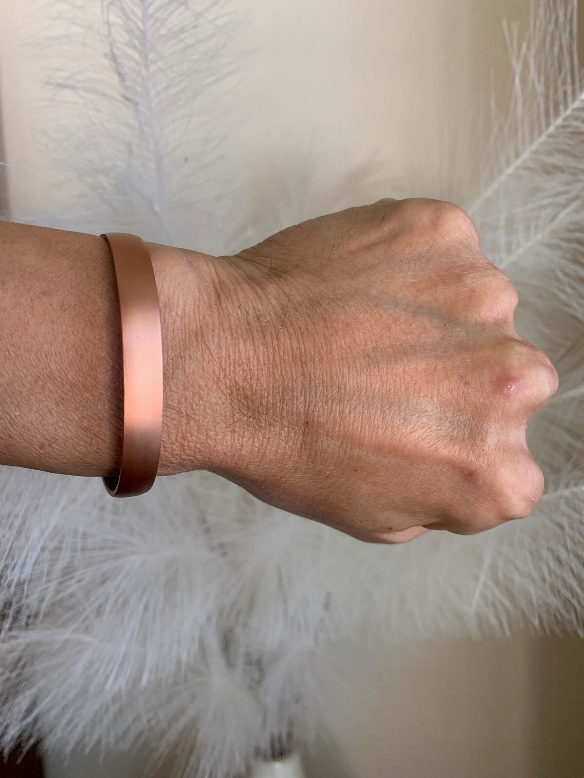 Elegant Pure Copper Magnetic Bracelet Energy Balance Arthritis Pain Relief Cuff