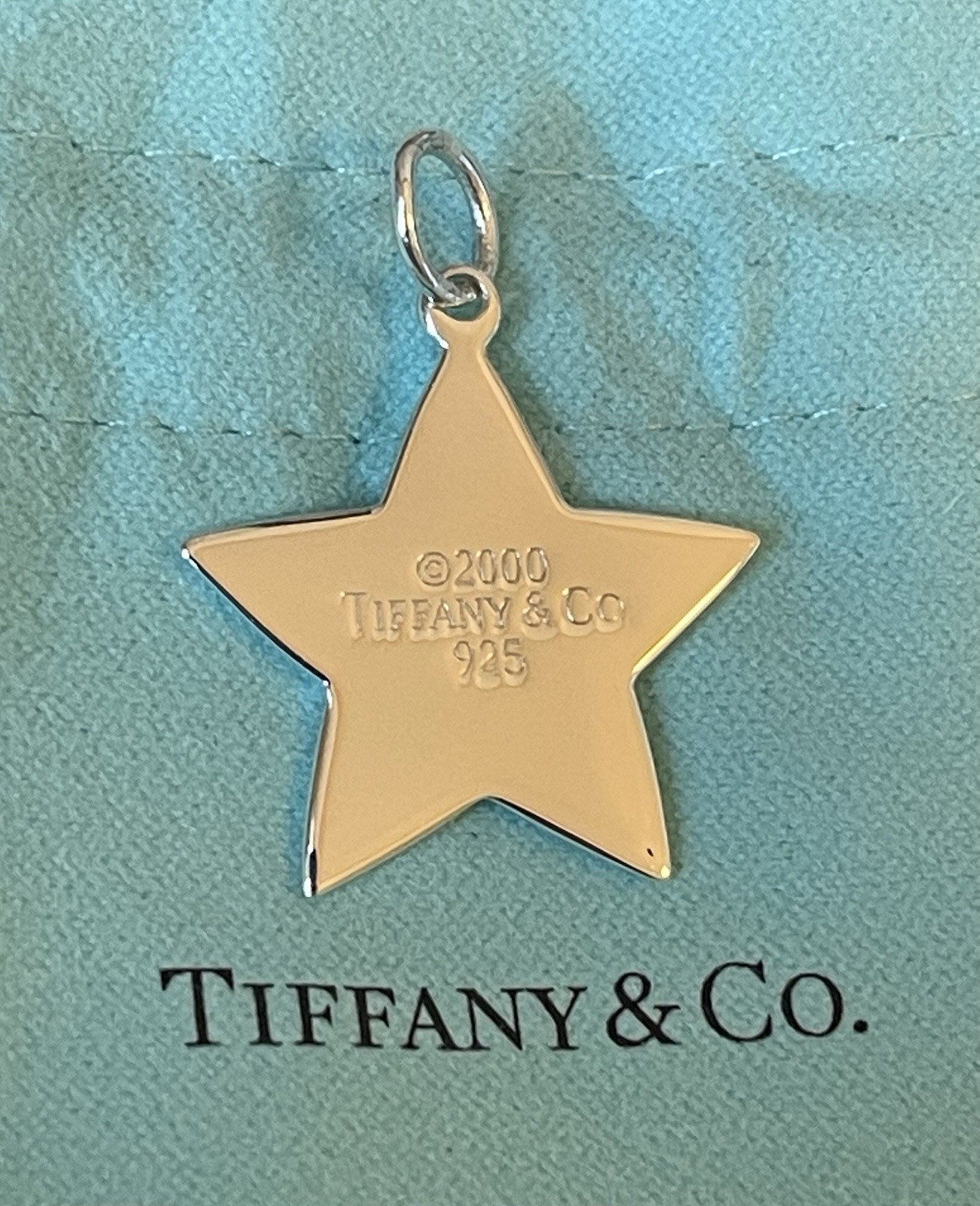 Tiffany & Co. Star Sterling Silver .925 Charm Pendant